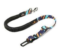 Cinturon Perro Coche, Dog Seatbelt, Cinturon de Seguridad para Perros, Universal Dog Car Seat Belt, Longitud Ajustable（29"- 56"）, con Anti Choque Cinturon Elástico de Nylon, para Mascotas Perros Gatos
