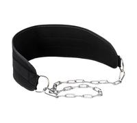 Cinturón pesado de cadena de acero - Cinturón de entrenamiento físico para el hogar, equipo de ejercicio de soporte para levantamiento de tierra, cinturón de gimnasia de acondicionamiento de fuerza |