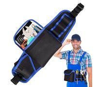 Cinturón Portaherramientas,Organizador Tipo Oxford Multiusos - de Trabajo Impermeable Reforzada para Hombre,para Electricistas Mecánicos Construcción Técnicos Automotrices Carpintería