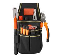 Cinturón Portaherramientas Para Electricistas,Cinturón De Herramientas Para Reparaciones De Fontanería - Resistente y Ergonómico para Carpintería Construcción Caza Electricista Mecánico Hogar