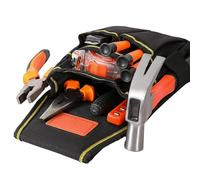 Cinturón Portaherramientas Para Hombre | Organizador para Destornilladores y Llaves | Cinturón Compacto Impermeable con Múltiples Bolsillos para Carpinteros, Electricistas, Fontaneros, Mecánicos y Act