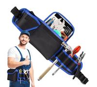 Cinturón Portaherramientas - Riñonera Oxford Impermeable - de Cintura Impermeable Ajustable y Reforzada,para Electricistas Mecánicos Carpinteros Construcción Técnico Automotriz