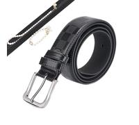 Cinturón Portaobjetos para Hombre | con Cartera En Cuero PU con Bolsillo,Cinturón Riñonera para Viajar,para Dinero, Hombres, Novio, Papá, Running, Montaña,