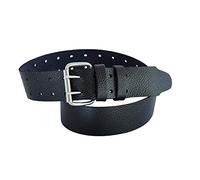 Cinturón profesional para andamios BBI de cuero resistente, 5 cm de ancho, calidad superior del Reino Unido, Negro, 28 - 46 inches