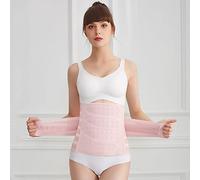 Cinturón reductor de cintura posparto para recuperación postnatal y después del nacimiento,banda para reducir el abdomen presión Pink,M