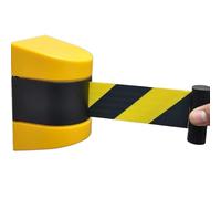 Cinturón retráctil para montaje en pared, 10M Retractable Safety Barrier,Belt Used in Retail Stores,Airports,