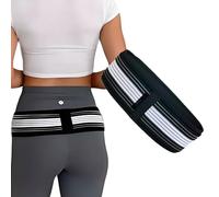 Cinturón Sacroilíaco para Ciática y Dolor de Espalda, Banda de Soporte Pélvico y Cadera Ajustable y Antideslizante para Hombres y Mujeres, Alivio del Dolor Lumbar de Piernas y Nervio Ciático (Medium)