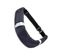Cinturón salvavidas de pesca de alta flotabilidad, cinturón salvavidas inflable manual portátil para coche, barco y aventuras al aire libre, equipo de seguridad con correa ajustable
