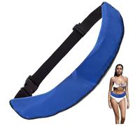 Cinturón Salvavidas Inflable, Paquete de cinturón Unisex portátil, Chaleco Salvavidas Inflable automático con Tira Reflectante para Kayak, Barco, sin Cilindro de Gas, Azul
