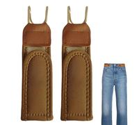 Cinturón sin hebilla para hombre - 2 piezas de cintura elástica sin hebilla, cintura elástica, cinturón elástico unisex | 2 piezas para mayor comodidad y apoyo | para caminar, ir al trabajo, oficina