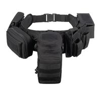 Cinturón Táctico de Camuflaje con Sistema MOLLE, Cinturón Multifuncional para Exteriores, Uso Militar Y EDC.(Color-3)