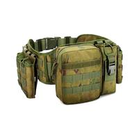 Cinturón Táctico de Camuflaje con Sistema MOLLE, Cinturón Multifuncional para Exteriores, Uso Militar Y EDC.(Color-2)