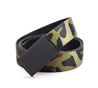 Cinturón táctico militar para hombre de 3 cm. Cinturón de entrenamiento de nailon con hebilla metálica. Ideal para vaqueros y pantalones casuales.,95