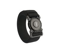 Cinturón táctico para hombres, fácil de reemplazar, con cinturón militar de hebilla de liberación rápida de metal resistente para hombres, cinturón de nylon de red redonda, para cinturón táctico para