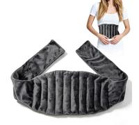 Cinturón térmico para espalda, cojín de granos para microondas, almohadilla térmica para microondas, almohadilla térmica para espalda, terapia de calor para tensiones, regalos para hombres y mujeres