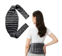 Cinturón térmico para espalda, cojín de granos para microondas, cojín térmico para microondas, cojín térmico para espalda, cojín de huesos de cereza, cojín térmico para espalda y abdomen, para