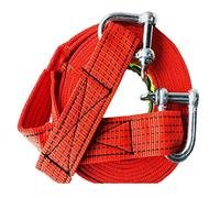 Cinturón Tracción Resistente con Gancho En Forma De U, Cable Remolque 3M5T | 11000 LBS, Utilizado para Remolcar Vehículos, Quitar Tocones De Árboles, Etc. (Enviar Bolsa Almacenamiento)(10t,4m)