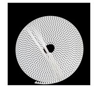 Cinturón Transmisión Correa Correa De Puerta De Ascensor De Poliuretano Para Abridor De Garaje Color Blanco RPP8M PU Abierto P8M(130M,12mm)