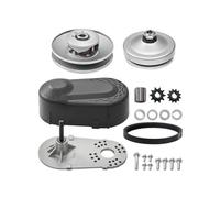 Cinturón Transmisión Correa Embrague De Accionamiento Motor 2-8HP 2000 RPM De Alta Resistencia Con Ruedas De Diseño Asimétrico Para Varios Motores(MC30K75D10T)