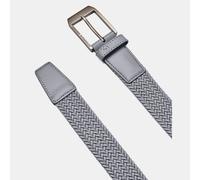 Cinturón trenzado Under Armour Drive para hombre Acero / Acero L