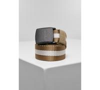 Urban Classics Tb3908-centre Stripe Belt Cinturón, Beige, L-XL Unisex Adulto