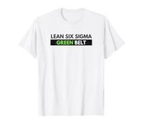Cinturón Verde Lean Six Sigma Certificado Camiseta