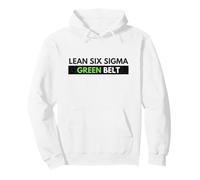 Cinturón Verde Lean Six Sigma Certificado Sudadera con Capucha