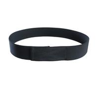 Cinturón versátil para adolescentes con cierre de cinta, cinturón elástico para adultos, unisex, decoración invisible para mujeres, invisibles, hombres, elástico, Negro, 70 cm