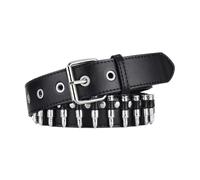 Cinturón versátil para hombre, elegante, para uso diario, duradero, accesorio de cintura a la moda, ideal para todas las ocasiones, Negro, Altoa única