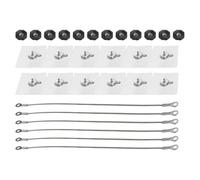 Cinturones Antivuelco Cuerda Amarre Sin Taladro | Cinturones Antivuelco Para Muebles TV Carga Cómoda Cajonera Remolque Estantería Protección Infantil Coche Y