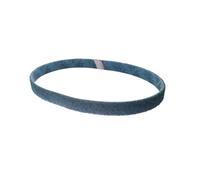 Cinturones de lijado, Polaco de espejo de acero inoxidable abrasivo de fieltro de lana de nailon no tejido multicolor de correa 760x40 mm(Blue)