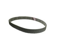 Cinturones de lijado, Polaco de espejo de acero inoxidable abrasivo de fieltro de lana de nailon no tejido multicolor de correa 760x40 mm(Gray)