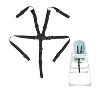 Cinturones de seguridad para trona, cinturón de 5 puntos, cinturón de seguridad, accesorios para trona Hauck, universal, correa de protección infantil