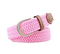 Cinturones Hombre Cinturón Universal Con Hebilla De Aguja 2,5 Cm X 100(Pink)