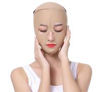 Cinturones tonificantes faciales Mascarilla facial adelgazante for mujer, cobertura total, lifting, cinturón en V, pérdida de peso, vendaje for la papada, moldeador belleza(M)