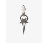 Cinturones y Llaveros Rick Owens Pentagram Keychain Plata