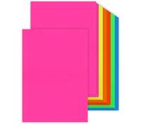Cinvo Cartulina holográfica metálica brillante iridiscente A4 gruesa, hojas de papel de espejo, tablero reflectante para tarjetas, álbumes de recortes, carteles, decoración de fiestas, bricolaje (8.5