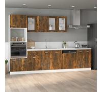 Cinyiqo Armario Inferior Cocina contrachapado Color Roble 60x46x81,5 cm, Mueble Cocina, Armario Despensero Cocina, Alacenas Y Vitrinas, Alacena De Cocina, Cocina Muebles, Armarios Baños - 815561