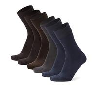 Ciocca Calcetines cortos hombre, algodón 100% HILO DE ESCOCIA premium - Pack 6 Pares - tres tallas - Resistentes [310/1_025_105_A]