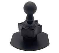 CIOGMZQ Base de montaje de cabeza esférica de 17 mm con agarre adhesivo | Accesorio de brazo flexible para montaje de teléfono de motocicleta, coche, uso manos libres para salpicadero de vehículo
