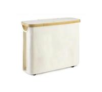 CIOIUGPIUK Papelera Beige con Tapa, Capacidad for 12 Rollos de Papel higiénico extragrandes, Adecuada for tocadores de baño.