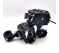 CIOKFCKIOG Mini de iluminación frontal con luces LED de 2,5 pulgadas para motocicletas, incluye luces de estacionamiento estroboscópicas faro moto LED