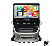 Ciosipul Radio estéreo para Coche para Land Cruiser LC200 Pantalla táctil de 10,25''inalámbrico CarPlay Android navegación GPS automática Bluetooth WiFi SWC cámara(Size:8CORE 4+32G,Color:2016-2021)