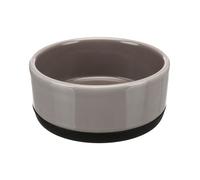 Ciotola in ceramica antiscivolo 0.75l diametro 16cm colore grigio Trixie