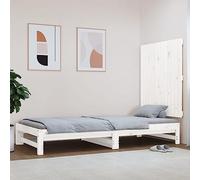 CIOURSTO Cabecero de Madera Maciza, Pared de Pino, Cama de Panel de Pared Accesorio, Cabecera, Muebles para el Hogar Montados en Madera para Dormitorio (82,5x90cm)