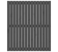 CIOURSTO Cabecero de Madera Maciza, Pared de Pino, Cama de Panel de Pared Accesorio, Cabecera, Muebles para el Hogar Montados en Madera para Dormitorio (95,5x110cm)