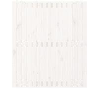 CIOURSTO Cabecero de Madera Maciza, Pared de Pino, Cama de Panel de Pared Accesorio, Cabecera, Muebles para el Hogar Montados en Madera para Dormitorio (95,5x110cm)