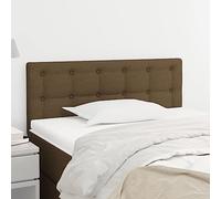 CIOURSTO Cabecero Tapizado de 2 Piezas de Tela con Altura Ajustable, Respaldo de Cama con Botones Cabeceros de Pared para Dormitorio Decoración del Hogar (90 cm bajo)