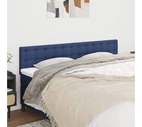 CIOURSTO Cabecero Tapizado de 2 Piezas de Tela con Altura Ajustable, Respaldo de Cama con Botones Cabeceros de Pared para Dormitorio Decoración del Hogar (200 cm bajo)