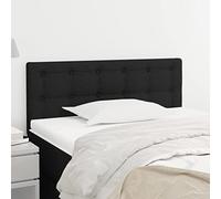 CIOURSTO Cabecero Tapizado de 2 Piezas de Tela con Altura Ajustable, Respaldo de Cama con Botones Cabeceros de Pared para Dormitorio Decoración del Hogar (100 cm bajo)